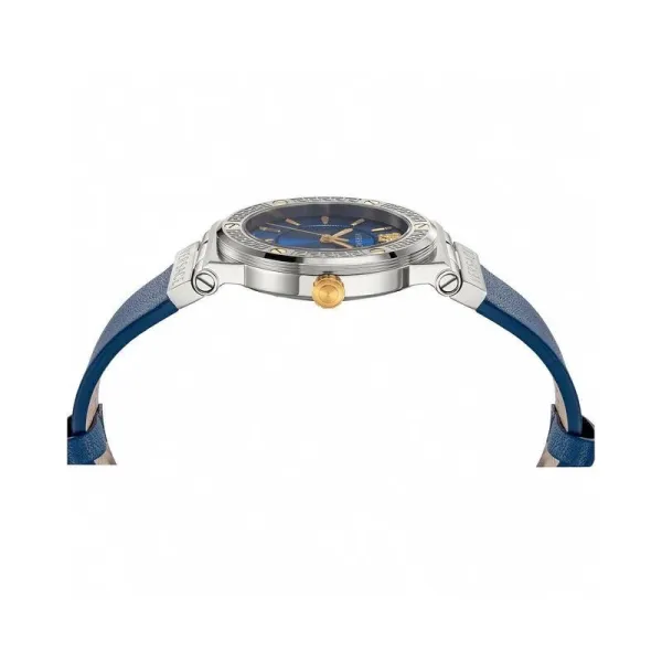 Versace Palazzo Empire Blue Gold Quartz Watch Watches - 7
