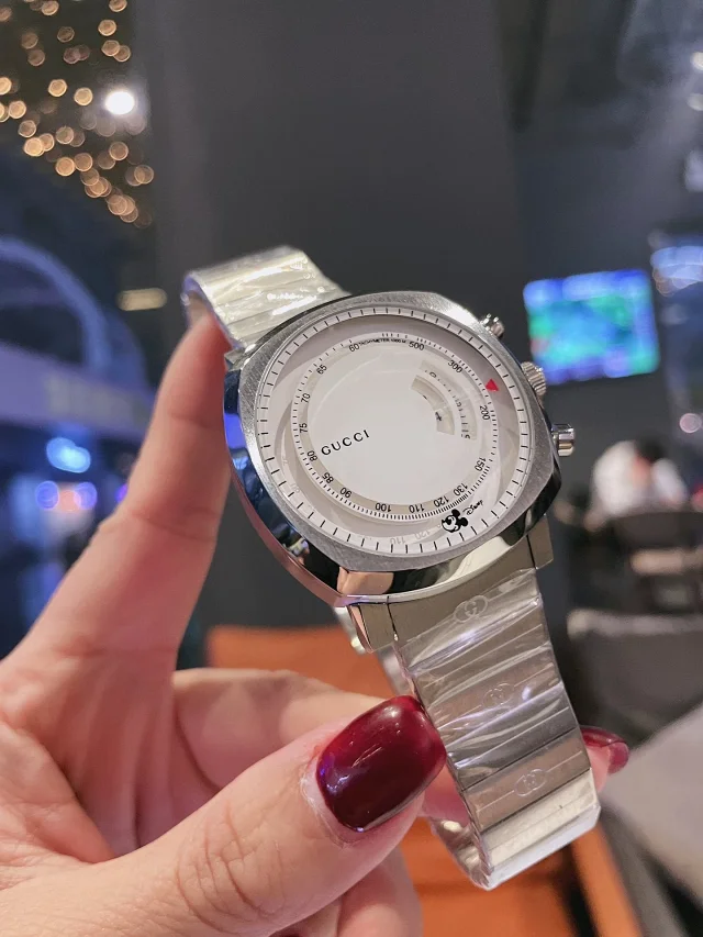 Gucci Watches Mickey Mouse Dial Watch with Date Display product detail image 1