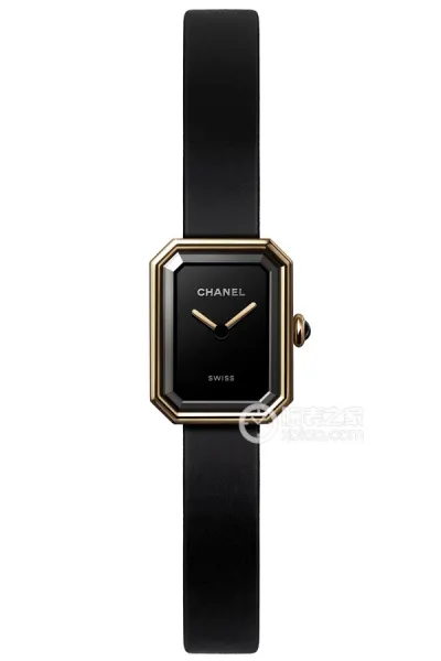 Chanel Première Rock Gold Paved Diamond Watch Black Strap Watches - 16