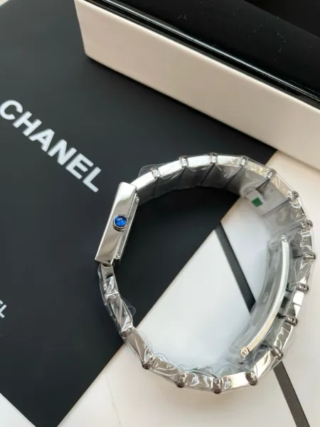 Chanel Premiere Black Dial Silver-Tone Watch Watches - 42