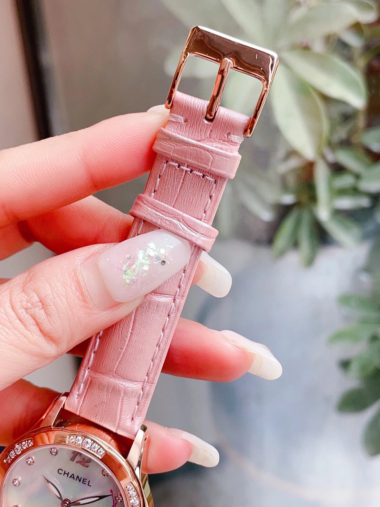 Chanel Mademoiselle Prive Cherry Blossom Ceramic Watch Rose Gold and Silver Watches - 28
