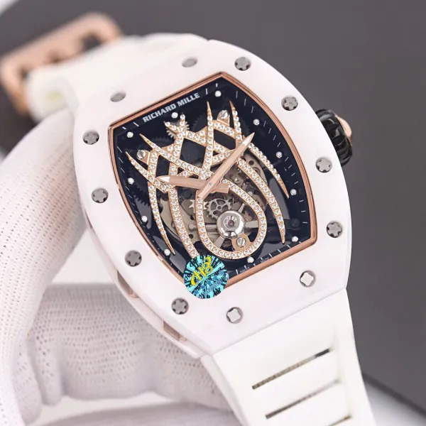Richard Mille RM 057 Tourbillon Dragon Black Ceramic Watch Watches - 10