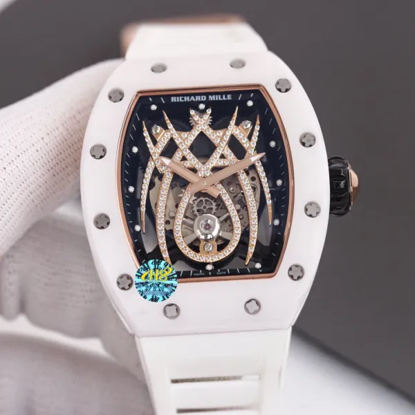 Richard Mille RM 057 Tourbillon Dragon Black Ceramic Watch Watches - 9