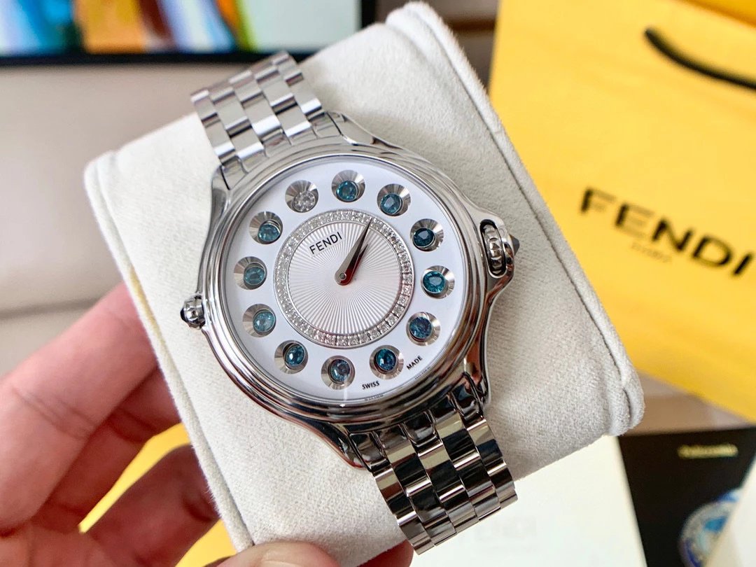 Fendi Watch Silver D