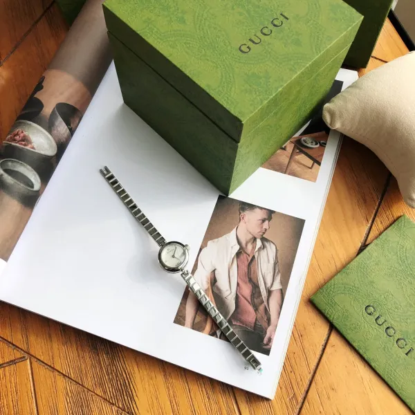 Gucci G-Timeless Mini Silver White Quartz Watch Watches - 2