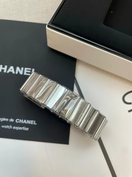 Chanel Premiere Black Dial Silver-Tone Watch Watches - 22