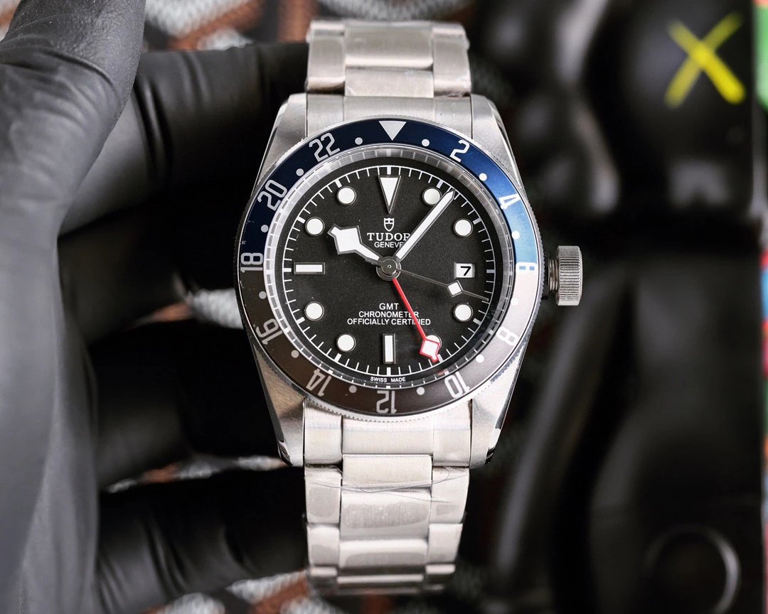 Tudor GMT Black Silv
