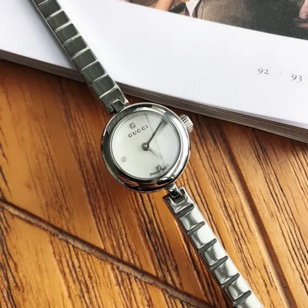 Gucci G-Timeless Mini Silver White Quartz Watch Watches - 4