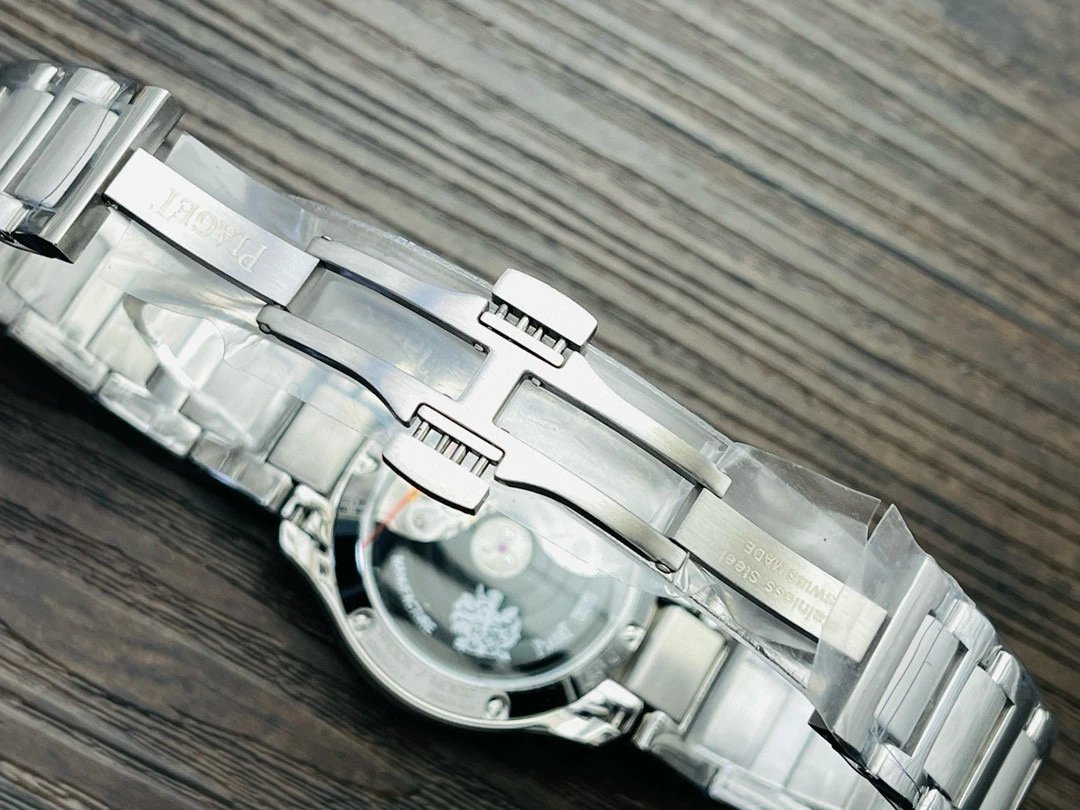 Design Piaget Polo Automatic White Dial Diamond Bezel Two-Tone Steel and Rose Gold Watch Watches - 62