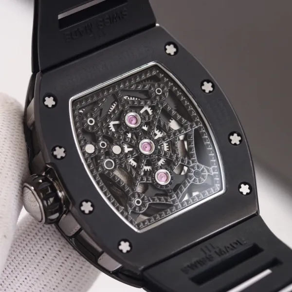 Richard Mille RM 057 Tourbillon Dragon Black Ceramic Watch Watches - 7