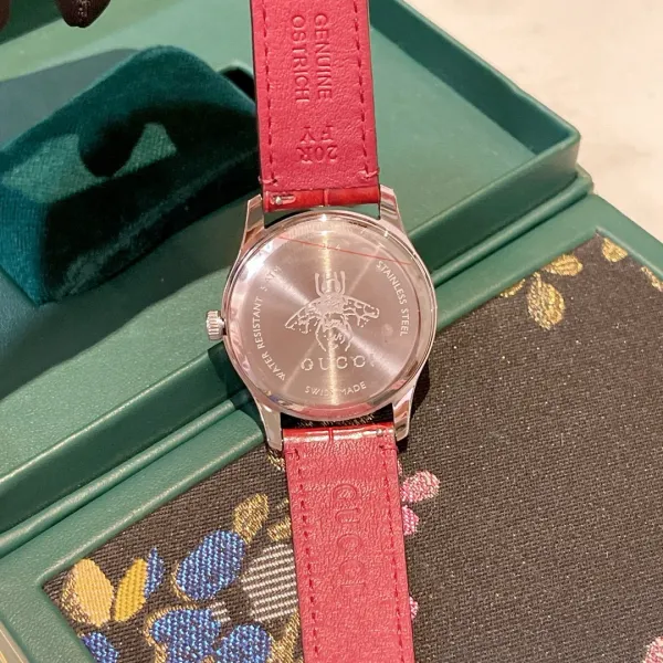 Gucci G-Timeless Pink Dial Stainless Steel Watch Watches - 28