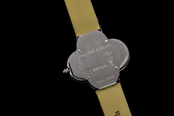 Cartier Panthère de Cartier Clover-Shaped Diamond Watch Blue Silk Strap Watches - 22