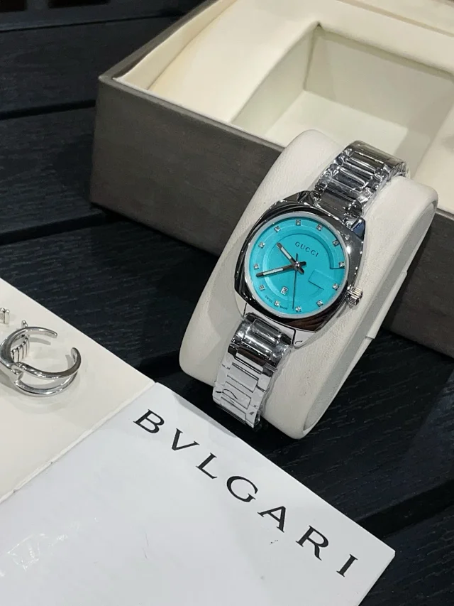 Gucci Watches G-logo dial stainless steel bracelet watch product detail image 64