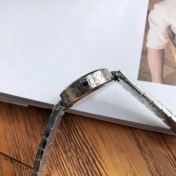 Gucci G-Timeless Mini Silver White Quartz Watch Watches - 17