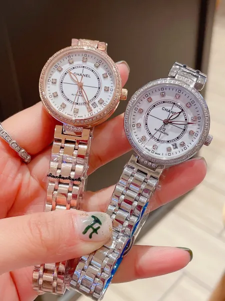 Chanel J12 Automatic White Diamond Bezel Mechanical Watch Watches - 11