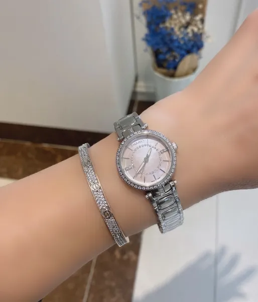 Chanel Mademoiselle Privé Pearl Dial Diamond-Encrusted Watch Silver Watches - 3