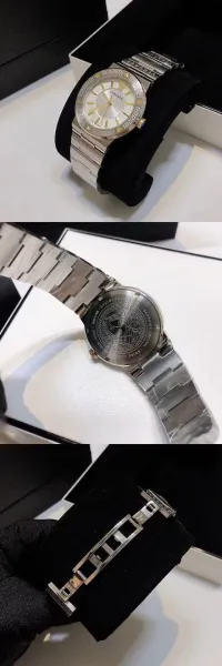 Versace Palazzo Empire Gold and Silver Quartz Watch Watches - 19