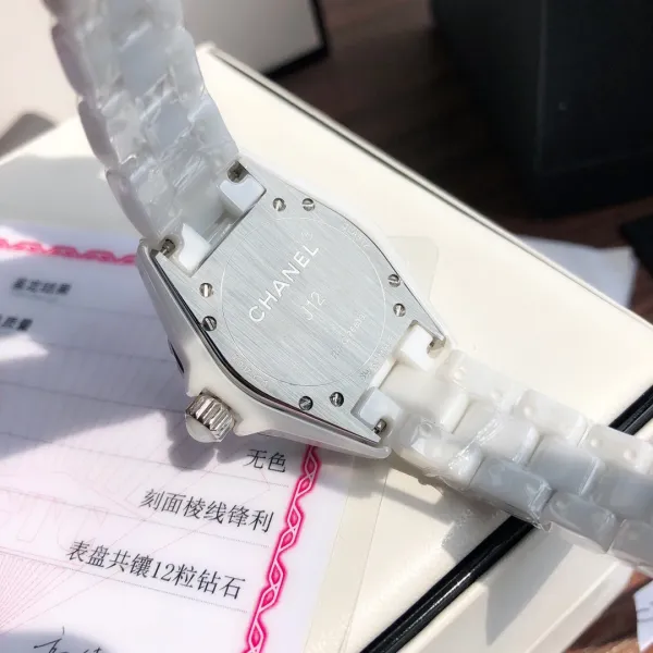 Chanel J12 White Ceramic Watch Watches - 59