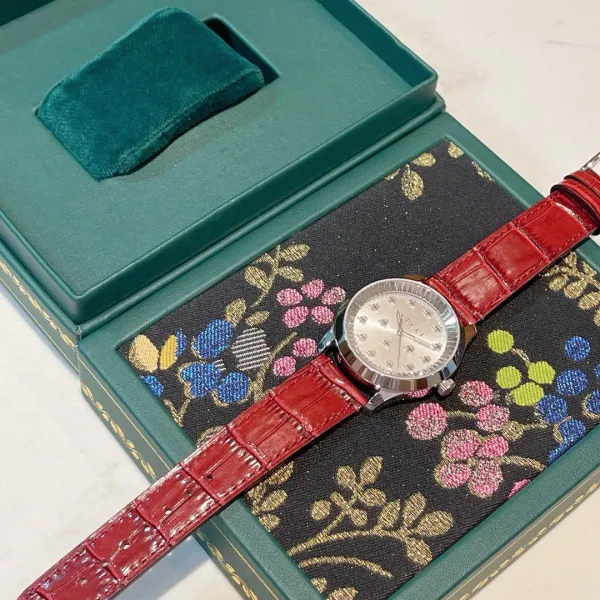 Gucci G-Timeless Pink Dial Stainless Steel Watch Watches - 27
