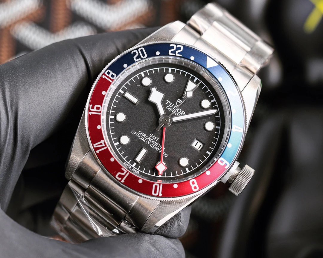 Design Tudor Black Bay GMT Blue and Black Bezel Mechanical Watch Watches - 13