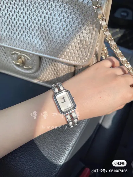 Chanel Premiere Black Gold-Plated Quartz Watch Watches - 16