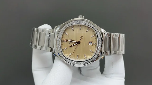 Piaget Watches Stainless Steel Date Watch with Diamond-Set or Brushed Bezel product detail image 2