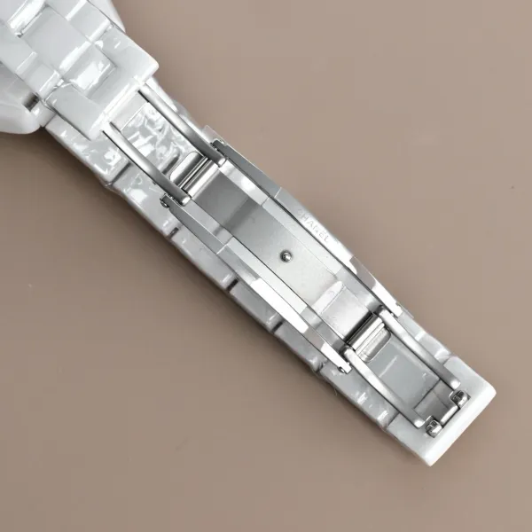 Chanel J12 Automatic White Ceramic Diamond Bezel Watch Watches - 56