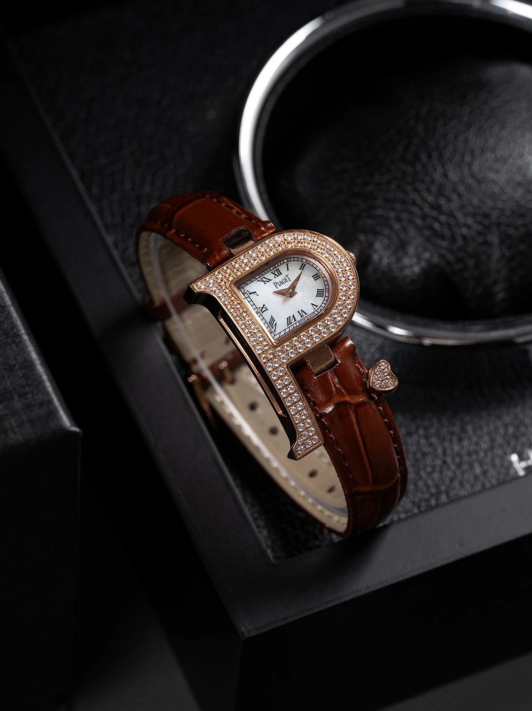 Design Piaget Limelight Gala Black Leather Watch Watches - 8