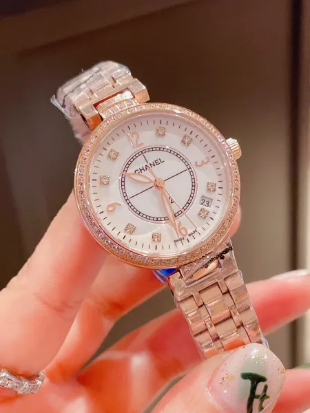 Chanel J12 Automatic White Diamond Bezel Mechanical Watch Watches - 3