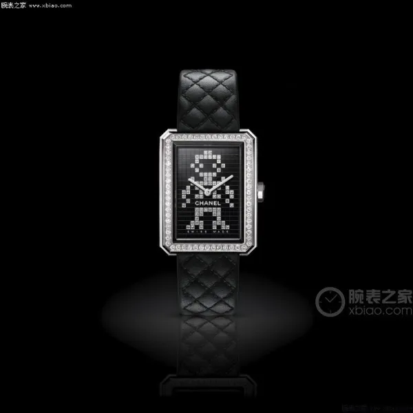 Chanel Boyfriend Watch Black Diamond-Paved Quartz Watch Watches - 2