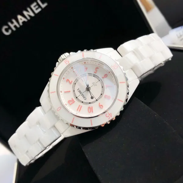 Chanel J12 White Ceramic Watch Watches - 50