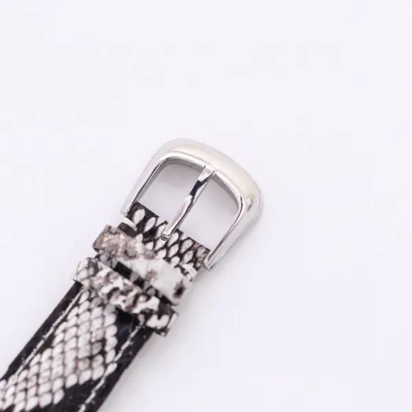Franck Muller Cintrée Curvex Tourbillon Diamond-Set White Gold Watch with Python Strap Watches - 8