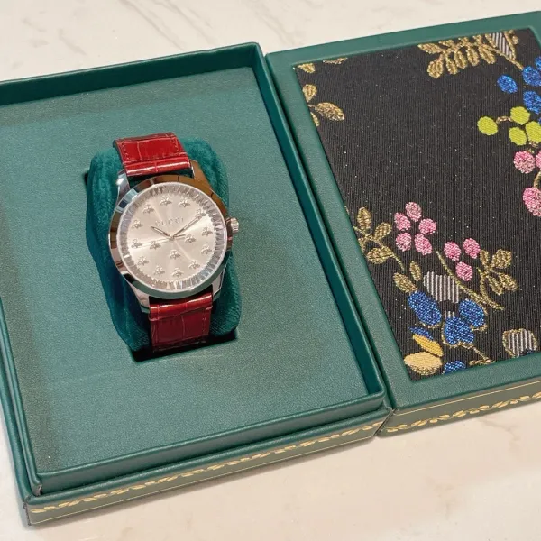 Gucci G-Timeless Pink Dial Stainless Steel Watch Watches - 25