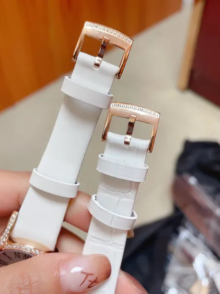 Design Piaget Limelight Gala Rose Gold Diamond-Set Black Leather Watch Watches - 80