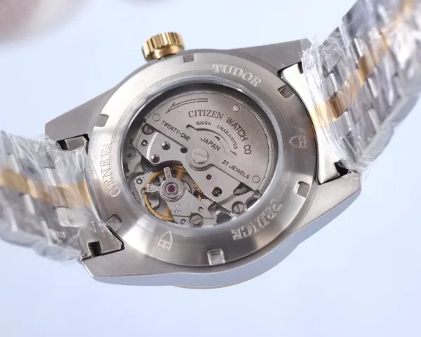 Design Tudor Geneve Classic Silver Dial Diamond Hour Markers Mechanical Watch Watches - 19