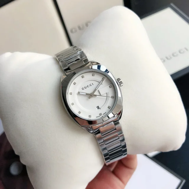 Gucci Watches G-logo dial stainless steel bracelet watch product detail image 29