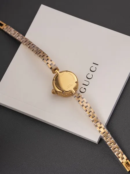 Gucci G-Timeless Mini Black Dial Gold-Tone Diamond-Set Watch Watches - 29