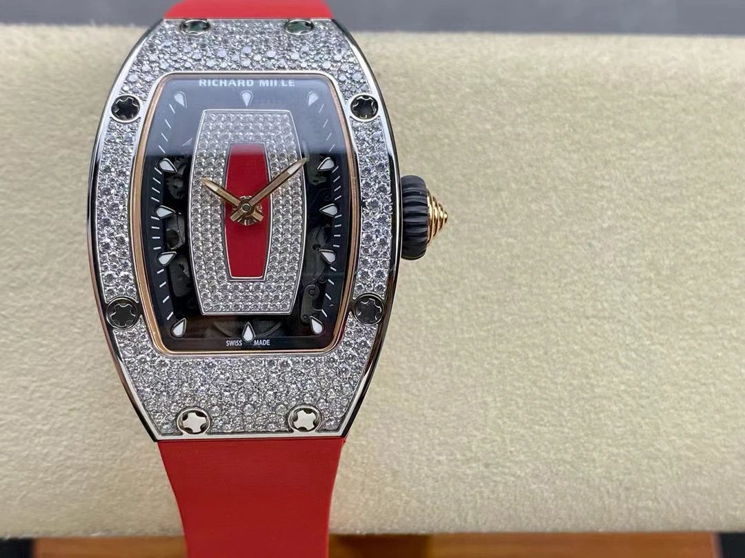 Richard Mille Watches RM 007-1 diamond-set tonneau watch image 5