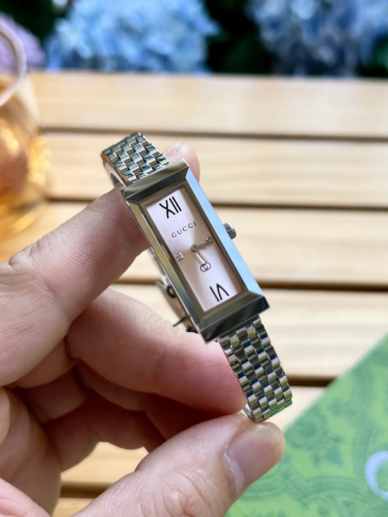Gucci Watches G-Frame rectangular bracelet watch image 12