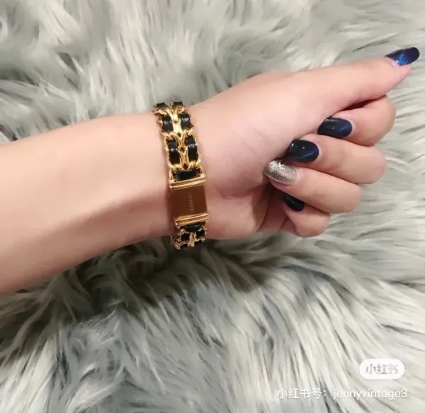 Chanel Premiere Black Gold-Plated Quartz Watch Watches - 21