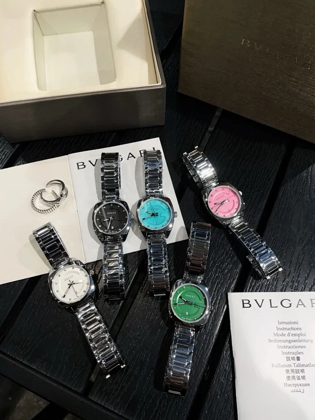Gucci Watches G-logo dial stainless steel bracelet watch product detail image 68