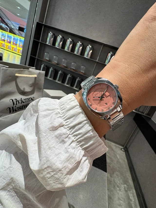 Gucci Watches G-logo dial stainless steel bracelet watch product detail image 57