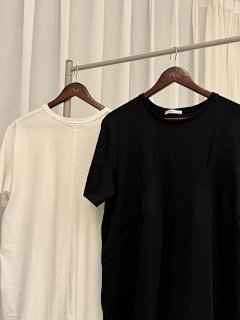【In Stock】Therow Supima T-shirt Versatile Curved Hem Short Sleeve (Everyday Essential Layer Narrow Triple Stitch Slow Handmade Craftsmanship Imported Coats High Gauge Sewing Thread 🇺🇸Supima Double Yarn 200G Custom Dyed Knit Fabric)