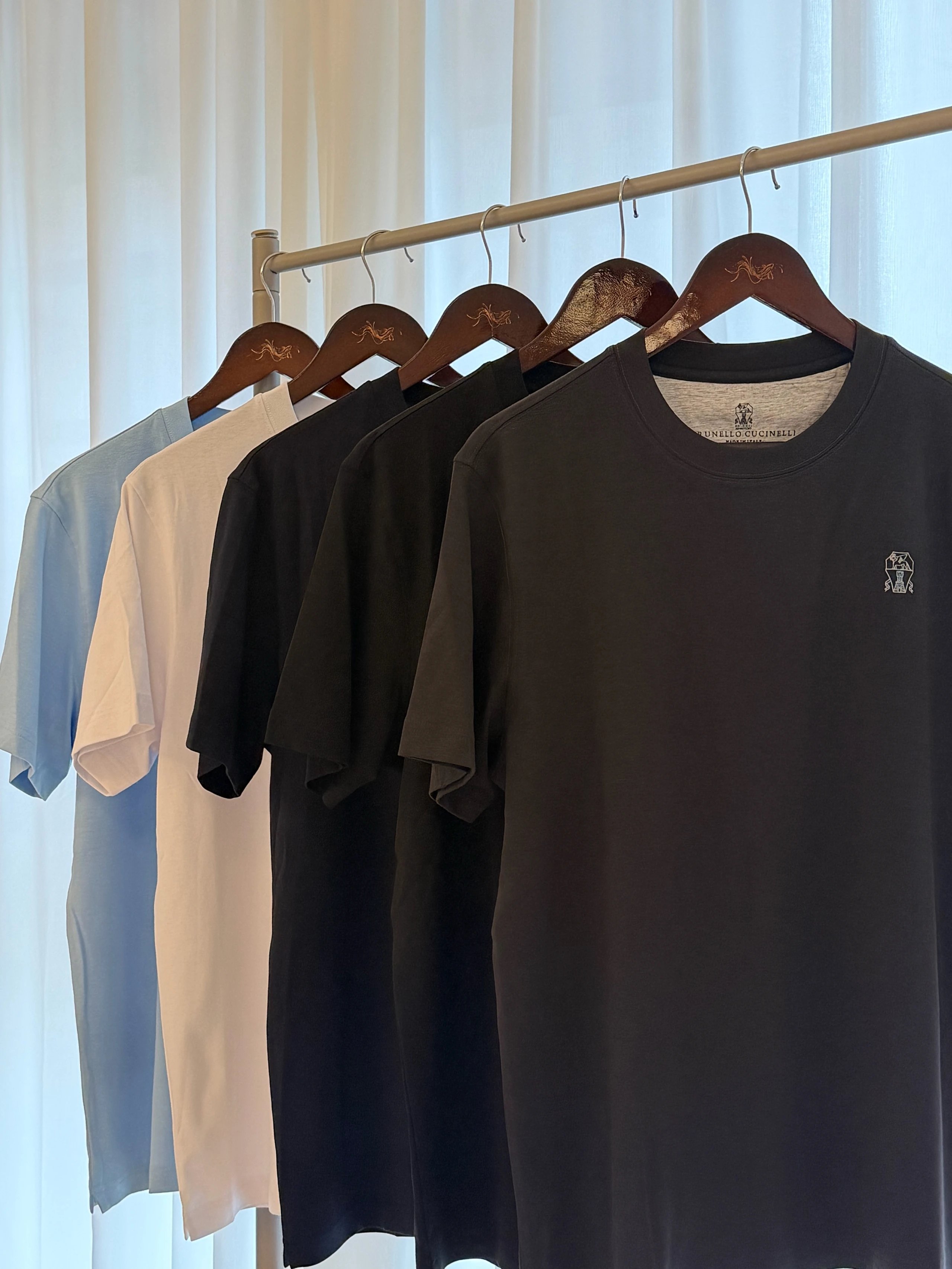 [In Stock] B*C Logo Print T-Shirt Unisex Premium 80s Silk-Blend Special Fabric