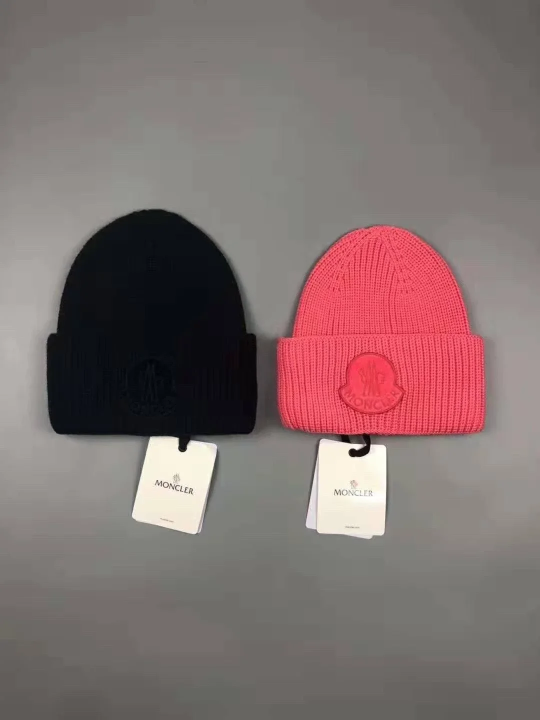 Moncler 纯色帽子男士| eBay