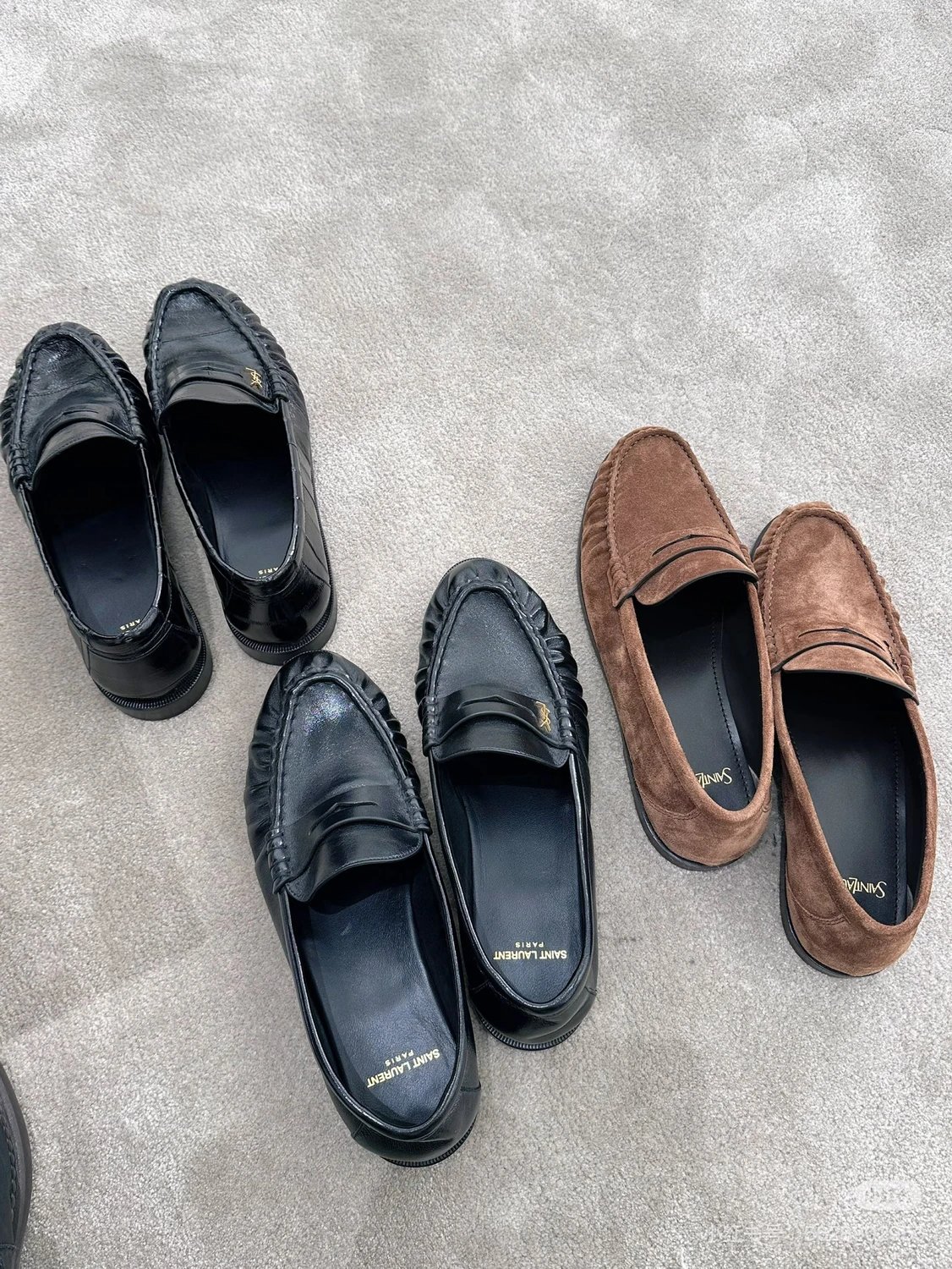 Yves Saint Laurent YSL Men's Item Crafted with Original Custom Leather