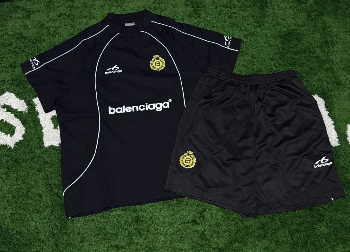 BLCG Paris Football Series Short Sleeve/Shorts - Special Offer, No Returns or Exchanges