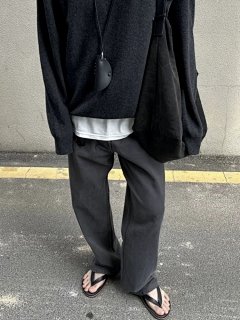 【 In Stock 】 The Row Ross Edition Grey Bull Straight Tube Asute Ready to Wear Dyeing and Washing Craft Old Money Style Commuter