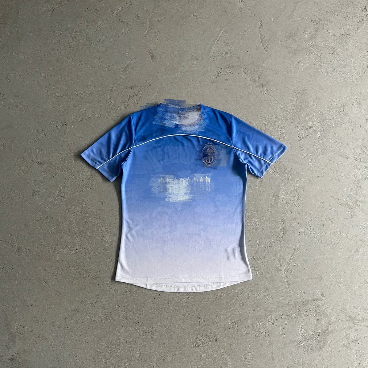 T-Sky Blue Camouflage Jersey