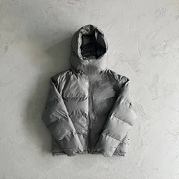 thumbnail for TS-TSL tiger head removable hooded jacket